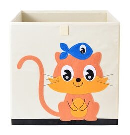 Opbergmand Frusqo kat (past oa. in Ikea Expedit en Kallax)