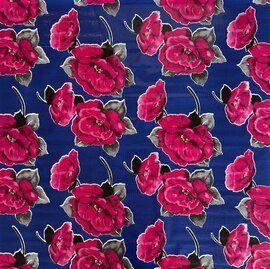 Mexicaans tafelzeil rosas donkerpaars