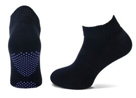 Antislipsokken voor yoga en pilates maat 35-38 (zwart)