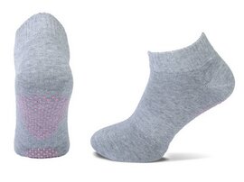 Antislipsokken voor yoga en pilates maat 35-38 (grijs)