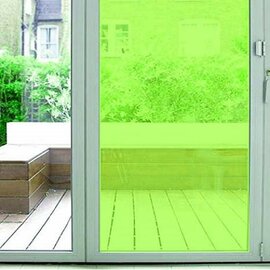 Aslan raamfolie transparant lichtgroen RAL 6018 (125cm)