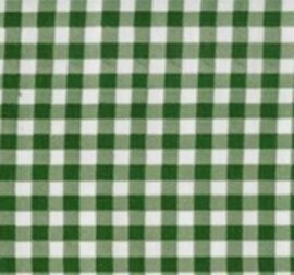 Ovaal Mexicaans tafelzeil ruitjes donkergroen