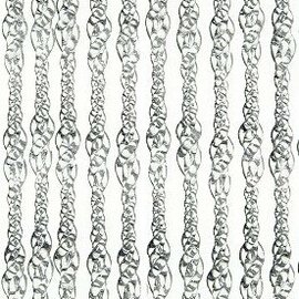 Vliegengordijn Pisa transparant 100x240cm