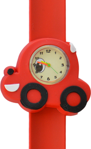 Kinderhorloge lachende auto rood - Presents@home